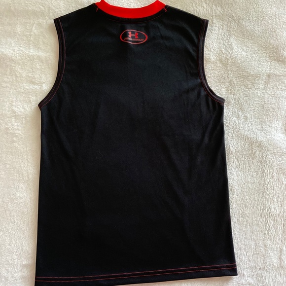 Youth Boys Under Armour Sleeveless Shirt - Picture 4 of 5
